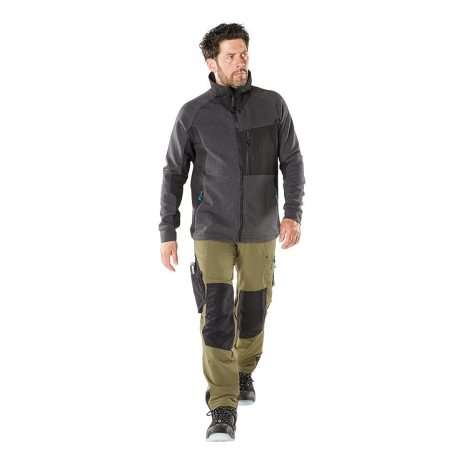 Pantalon avec poches genouillères ULTIMATE STRETCH Noir - Mascot