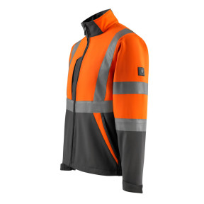 Veste softshell SAFE LIGHT HV Orange/Anthracite - Mascot