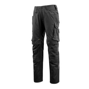 Hose mit Kniepolstertaschen LEMBERG Schwarz - Mascot