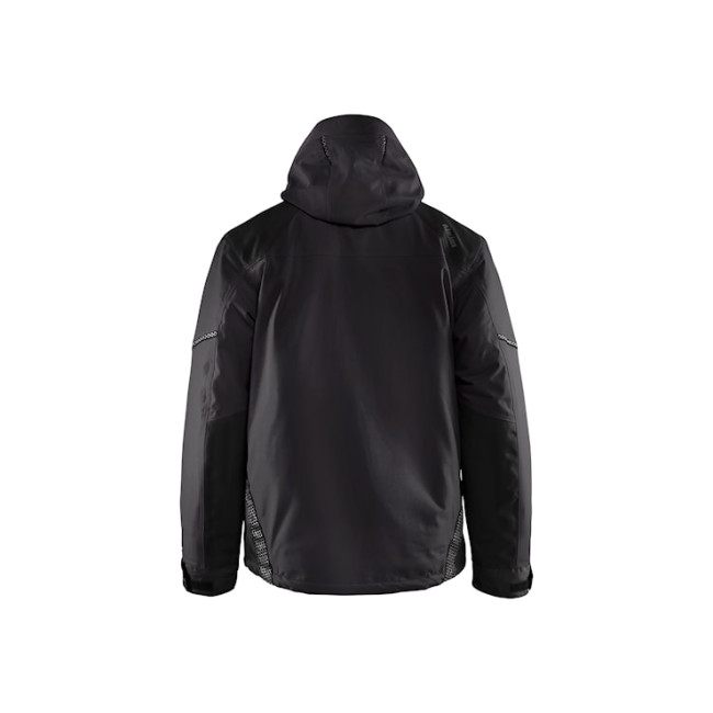 Winterjas stretch 2D Donkergrijs/Zwart - Blaklader