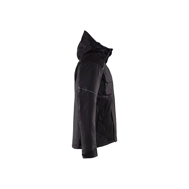 Winterjas stretch 2D Donkergrijs/Zwart - Blaklader
