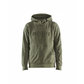 Sweat à capuche imprimé 3D Vert Automne - Blaklader