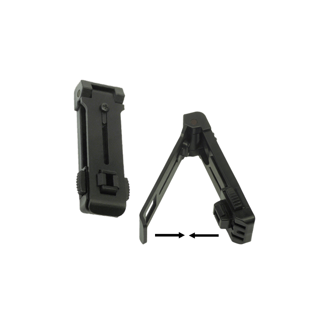Obrotowe etui na magazynek AK (Klips do paska UBC-02) Czarny - Euro Security Products