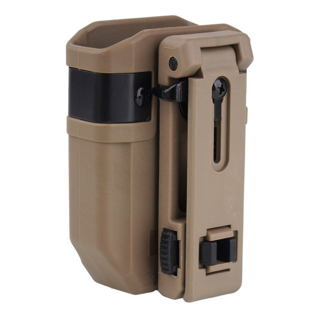 Drehbare Tasche für AK-Magazin (Gürtelclip UBC-02) Coyote - Euro Security Products