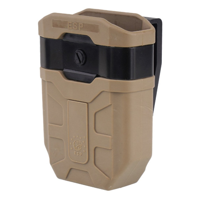 Etui rotatif pour chargeur AK (Clip ceinture UBC-03) Coyote - Euro Security Products