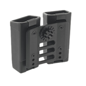 Double étui rotatif pour chargeur MP5 / UZI (Clip ceinture UBC-08) - Euro Security Products