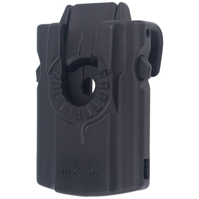 Double étui rotatif pour chargeur MP5 / UZI (Clip ceinture UBC-08) - Euro Security Products
