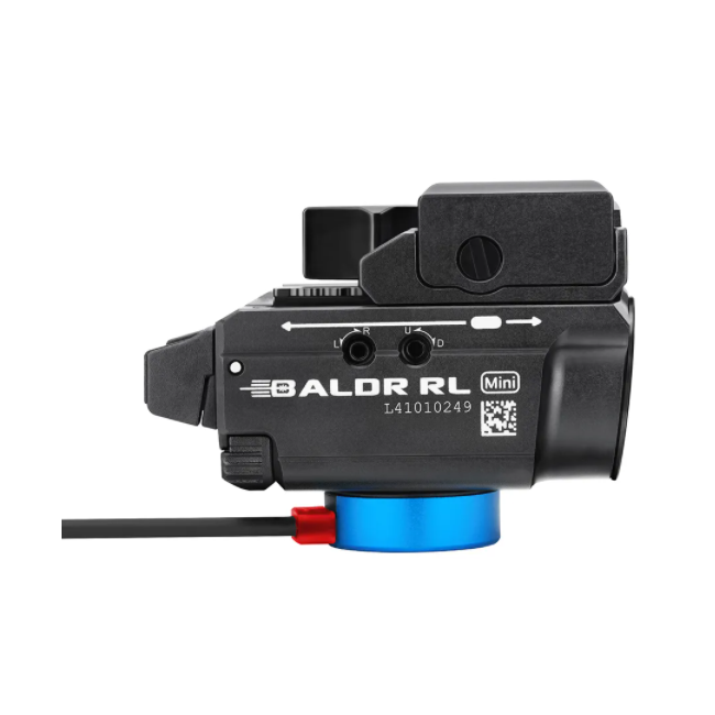 Lampe tactique à laser rouge pour rail Baldr RL Mini noir - Olight