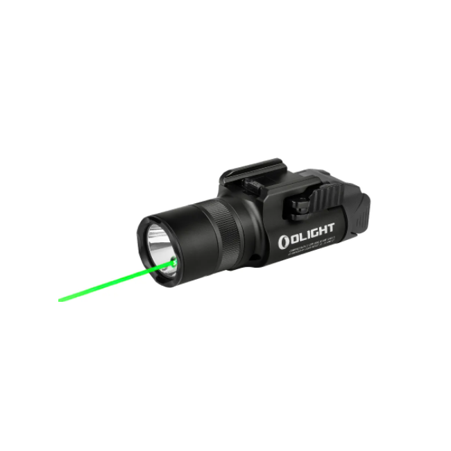 Lampe tactique Baldr Pro Ravec laser vert 1350 lumens noir - Olight
