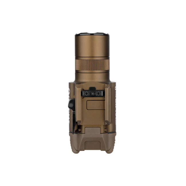 Taktische Lampe Baldr Pro R mit grünem Laser 1350 Lumen tan - Olight
