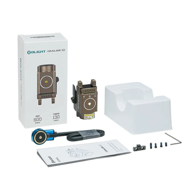 Lampe torche laser vert Baldr Mini coyote - Olight