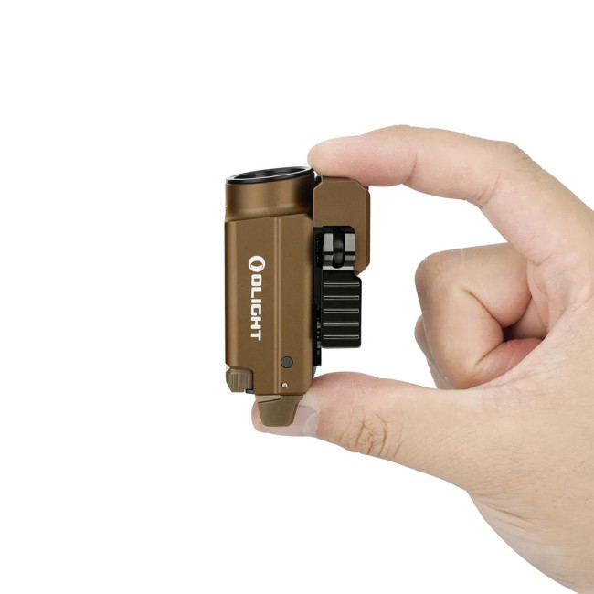 Olight Baldr S FDE- Lampe torche 800 lumens avec Laser Vert – Armurerie