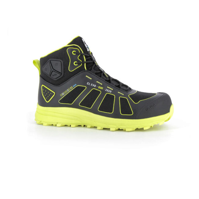 Baskets de sécurité montantes Rider S3 Noir/Jaune - S.24