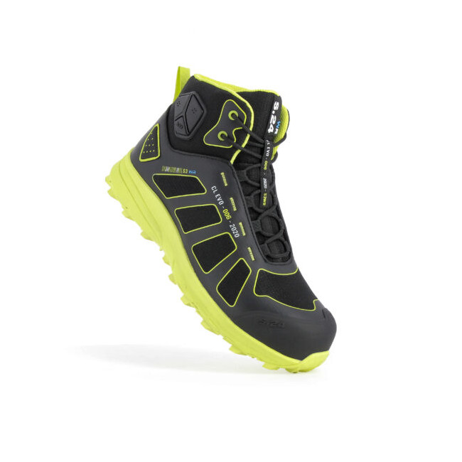 Hoge veiligheidssneakers Rider S3 Zwart/Geel - S.24