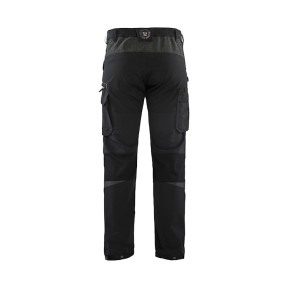 Onderhoudsbroek stretch 4D Zwart/Donkergrijs - Blaklader