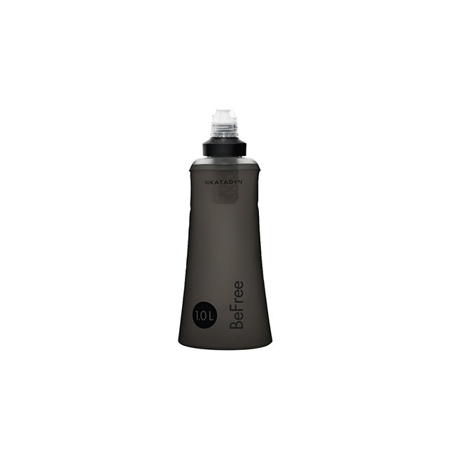 BeFree Trinkflasche mit Filtersystem 1 L Schwarz - Katadyn