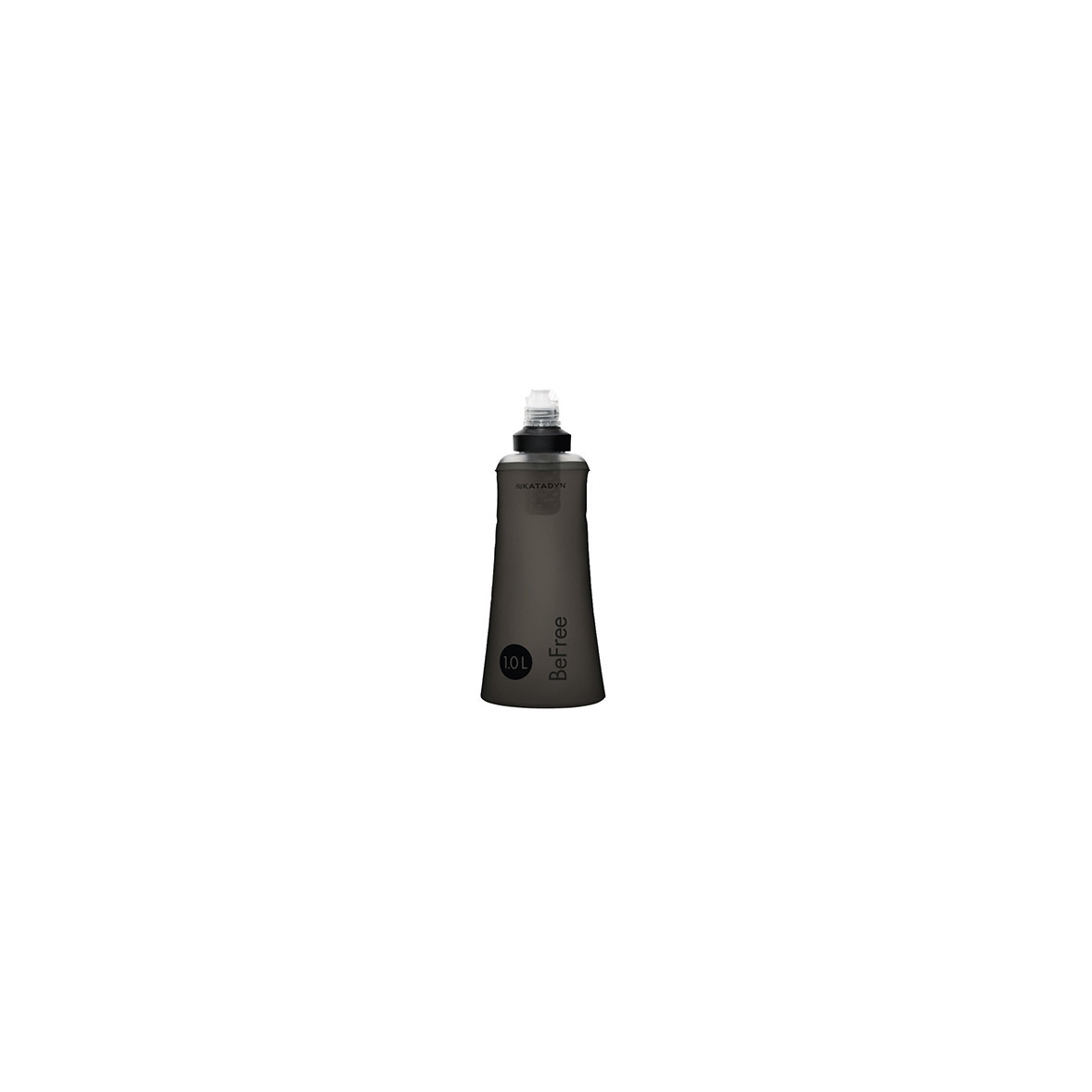 Gourde BeFree avec système de filtration 1 L Noir - Katadyn Gourde BeFree avec système de filtration 1 L Noir - Katadyn