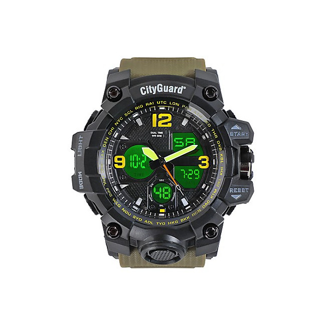 Montre Elite Pro Coyote - CityGuard