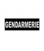 Bandeau Gendarmerie inversé 4 x 13 cm - Patrol Equipement