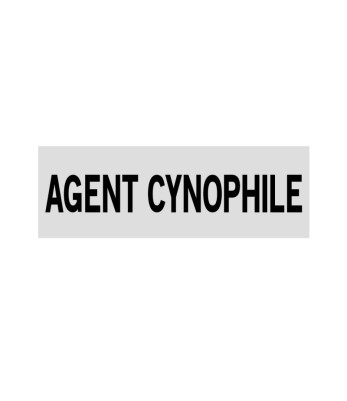 Bandeau Agent Cynophile rétroréfléchissant 10 x 30 cm - Patrol Equipements