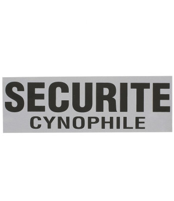 Bandeau Sécurité Cynophile rétroréfléchissant 10 x 30 cm - Patrol Equipements