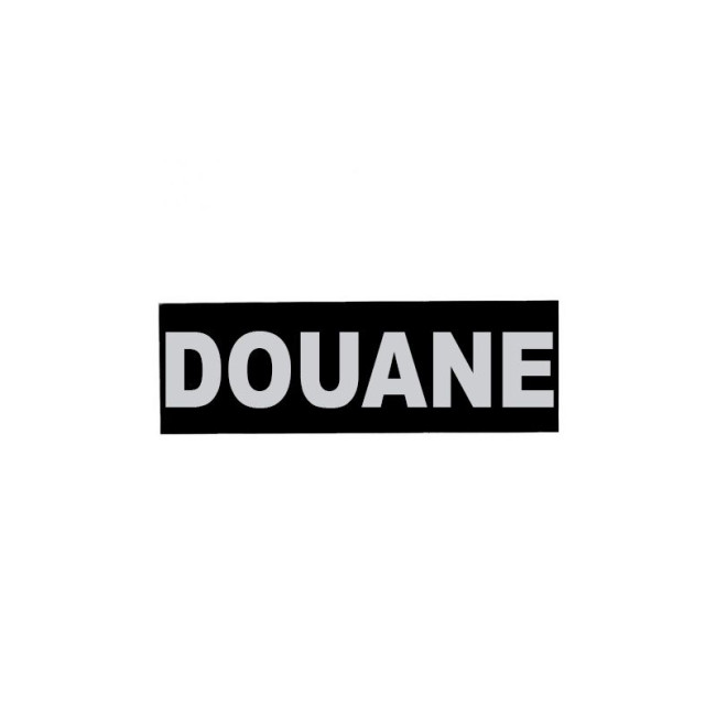 Bandeau Douane inversé 10 x 30 cm - Patrol Equipements