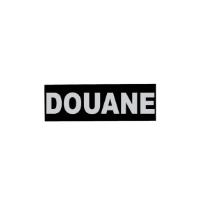 Bandeau Douane inversé 10 x 30 cm - Patrol Equipements