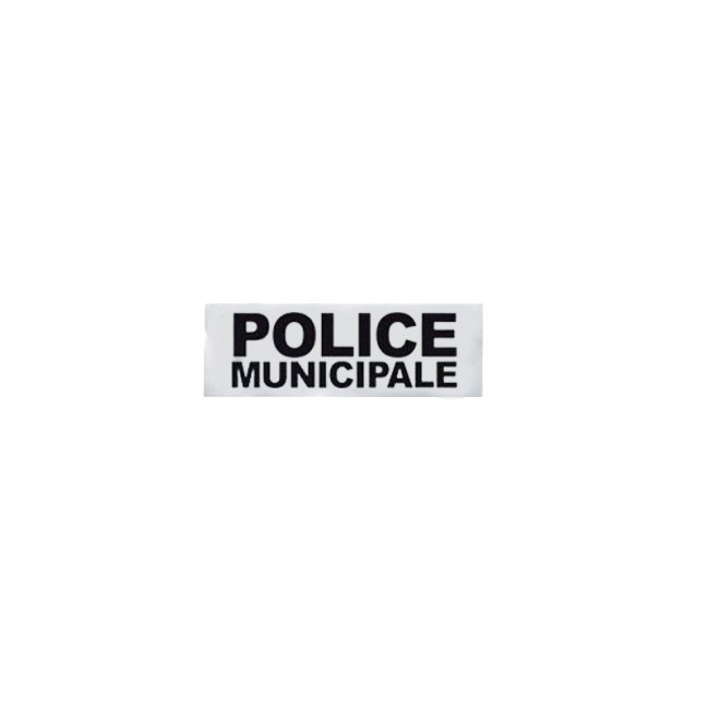 Bandeau Police Municipale rétroréfléchissant 3 x 10 cm - Patrol Equipements