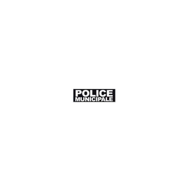 Opaska Policja Miejska odwrócona 2 x 10 cm - Patrol Equipements