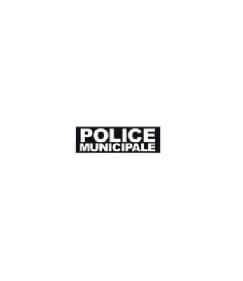 Bandeau Police Municipale inversé 3 x 10 cm - Patrol Equipements