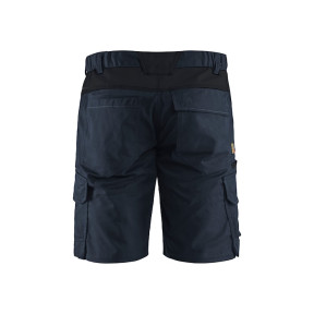 Short Industrie stretch 2D Marine foncé/Noir - Blaklader