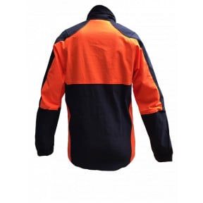 Veste de travail stretch Herma Noir et orange - Francital