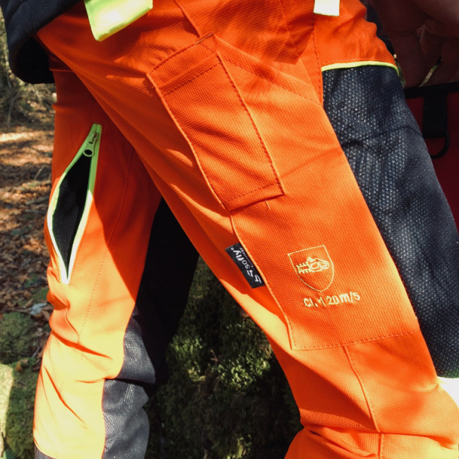 Kraken Hose Typ A Klasse 1 Orange - Francital