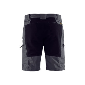 Short maintenance +stretch Gris moyen/Noir - Blaklader