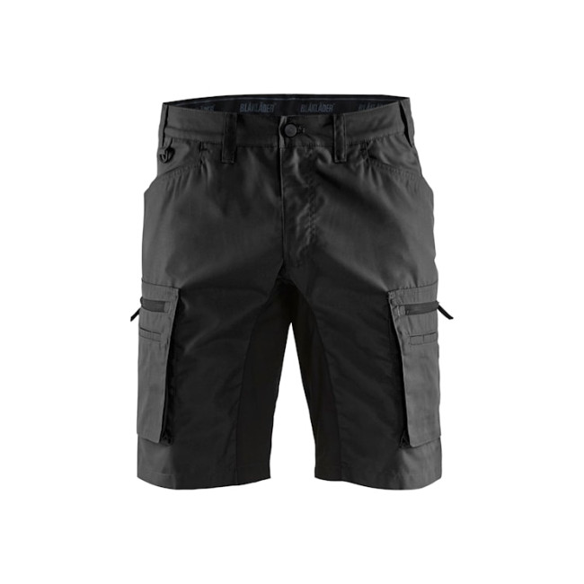 Kurze Wartungshose +Stretch Schwarz - Blaklader