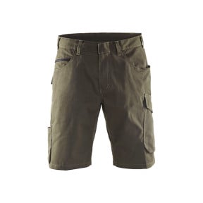 Short maintenance Vert Kaki/Noir - Blaklader