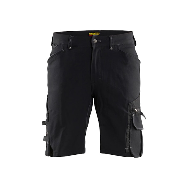 Short X1900 ambachtsman stretch 4D zonder drijvende zak Zwart - Blaklader