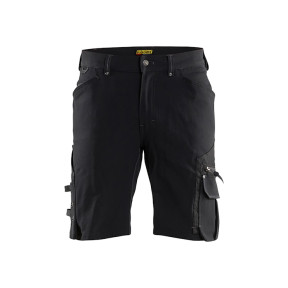 Short X1900 ambachtsman stretch 4D zonder drijvende zak Zwart - Blaklader