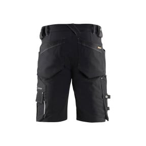 Short X1900 artisan stretch 4D sans poche flottante Noir - Blaklader