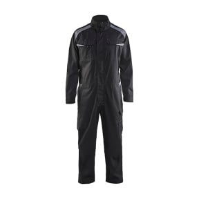 Combinaison Industrie manches longues Noir/Gris moyen - Blaklader