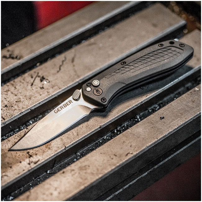 US-Assist S30V Zwart Mes - Gerber