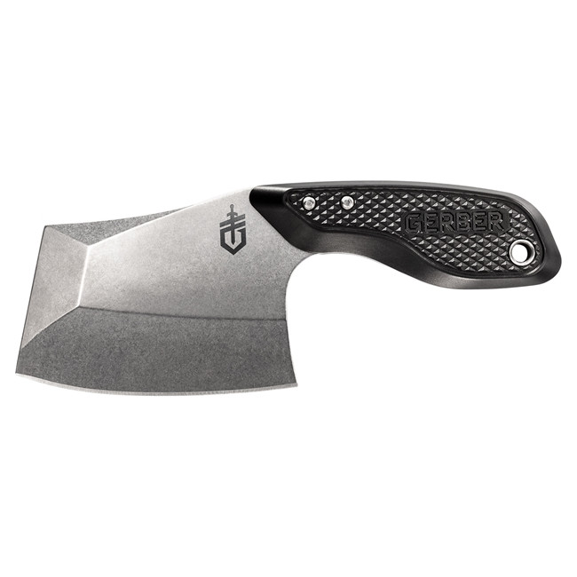 Tri-Tip Mini Cleaver Messer Silber - Gerber
