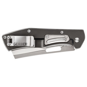 FlatIron D2 Micarta mes Blauw - Gerber