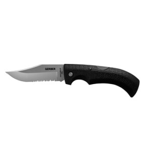 Couteau pliant lame dentée pointe clip Gator - Gerber