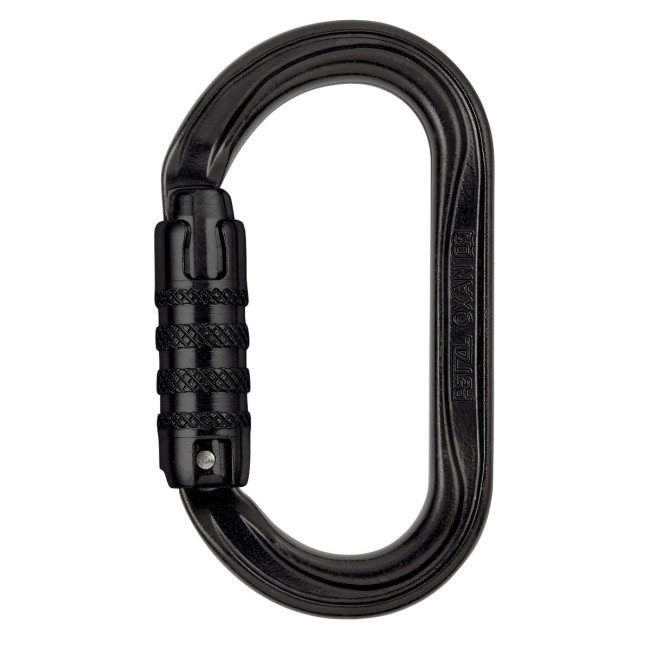 Karabijnhaak Oxan Triact-Lock Zwart - Petzl