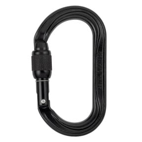 MOUSQUETON OXAN SCREW-LOCK NOIR - PETZL