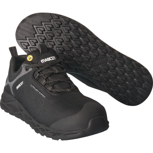 Chaussures de sécurité basses Ultralight System SB-P Noir/Anthracite foncé - Mascot