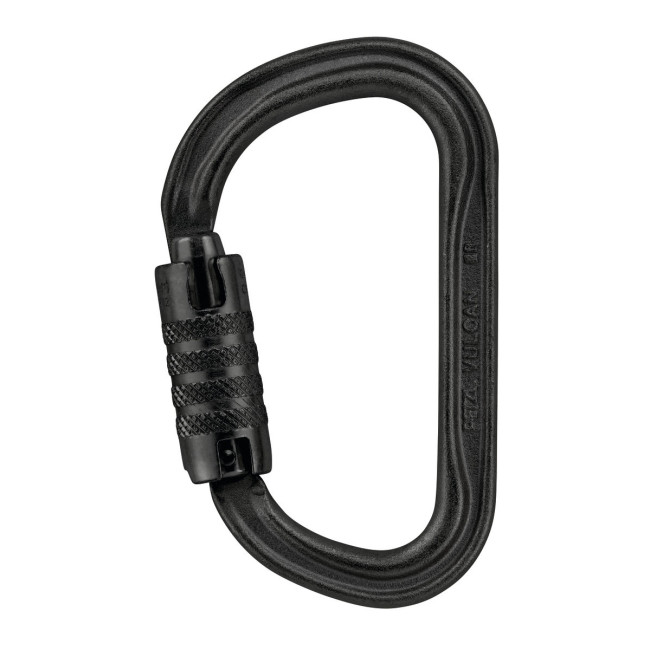 Mousqueton Vulcan Triact-Lock Noir - Petzl