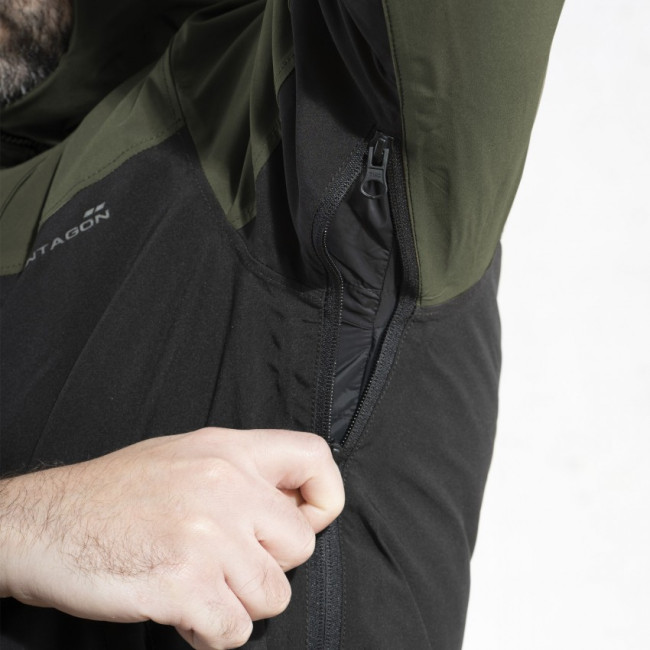 Veste Monlite Shell Vert RAL7013/Noir - Pentagon