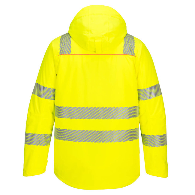 Winter Parka HV DX461 Geel/Zwart - Portwest